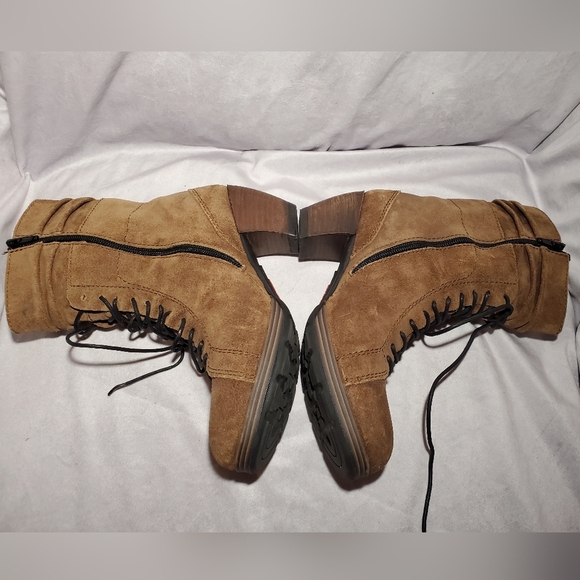 Wolky lace up suede boot dhofar size 38/7 - Picture 5 of 9